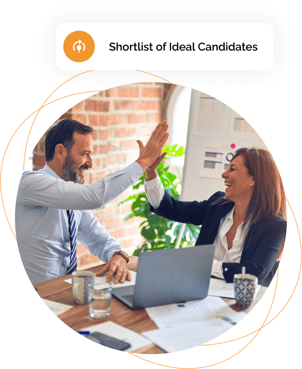 Shorlist ideal candidates through hiring